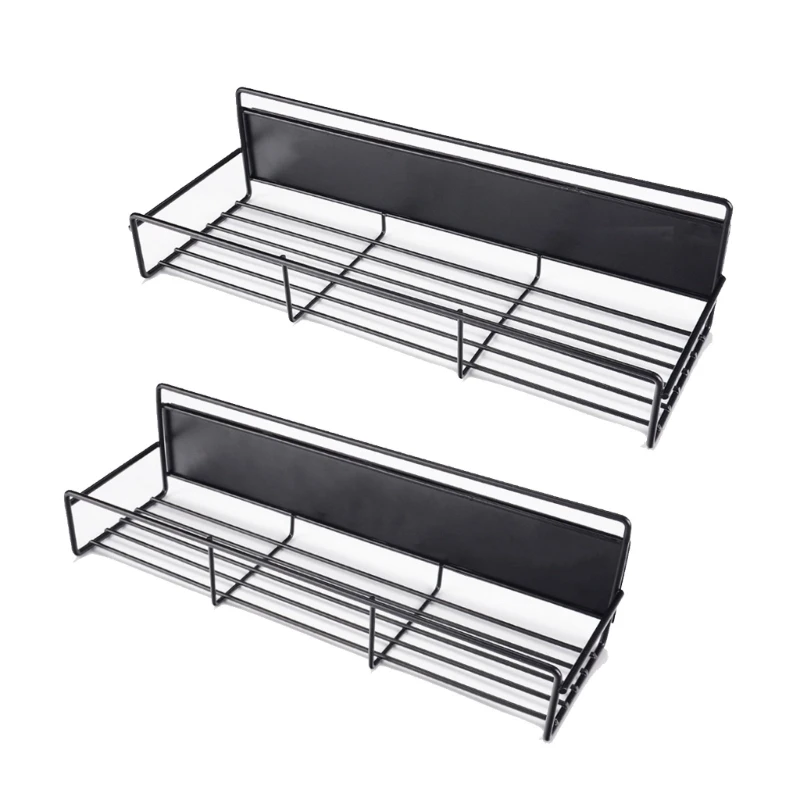

2/4 Pack Steel Rack Set for Refrigerator Storage Shelf Spices Storage Rack