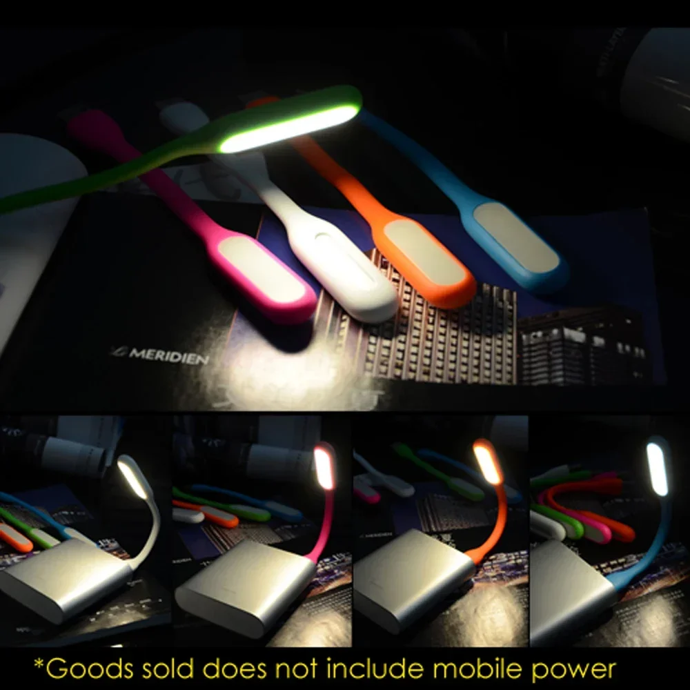 Description Picture 6 of item1Pc USB Plug-in LED Night Light Colourful Reading Light Adjustable Portable Bedside Lamp Home Emergency Light Mini Study Light