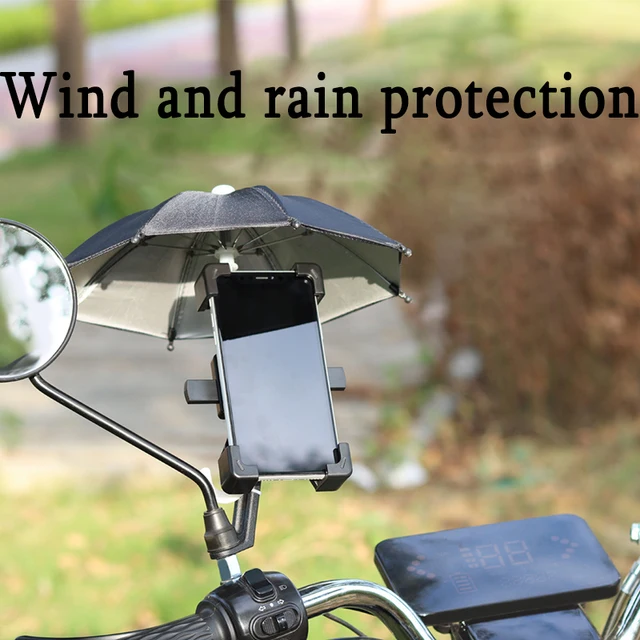 유튜브에서 난리난 우산부터 휴대 전화까지! 다양한 용도로 활용 가능한 휴대 전화 거치대 오토바이 자전거 우산 장단점 비교
