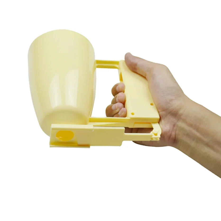 Basedidea Meatball Maker Cup Handle Baking Pastry Batter Dispenser Loqumat Al Kadey Device for Meatball Making