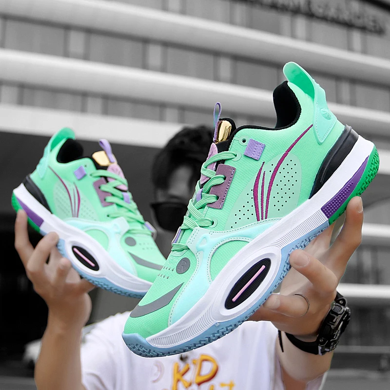 

Basketball Shoes Men Sneakers Boys Basket Shoes High Top Anti-slip Breathable Outdoor Sports Basketball Boots Unisex