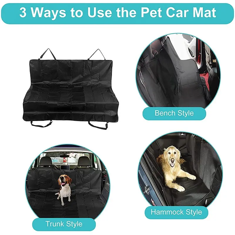 Car Seat Cover Waterproof Pet Dog Car Seat Cover Protector Foldable Heavy Duty Pet Dog Hammock Car Seat Cover Waterproof Scratchproof Nonslip