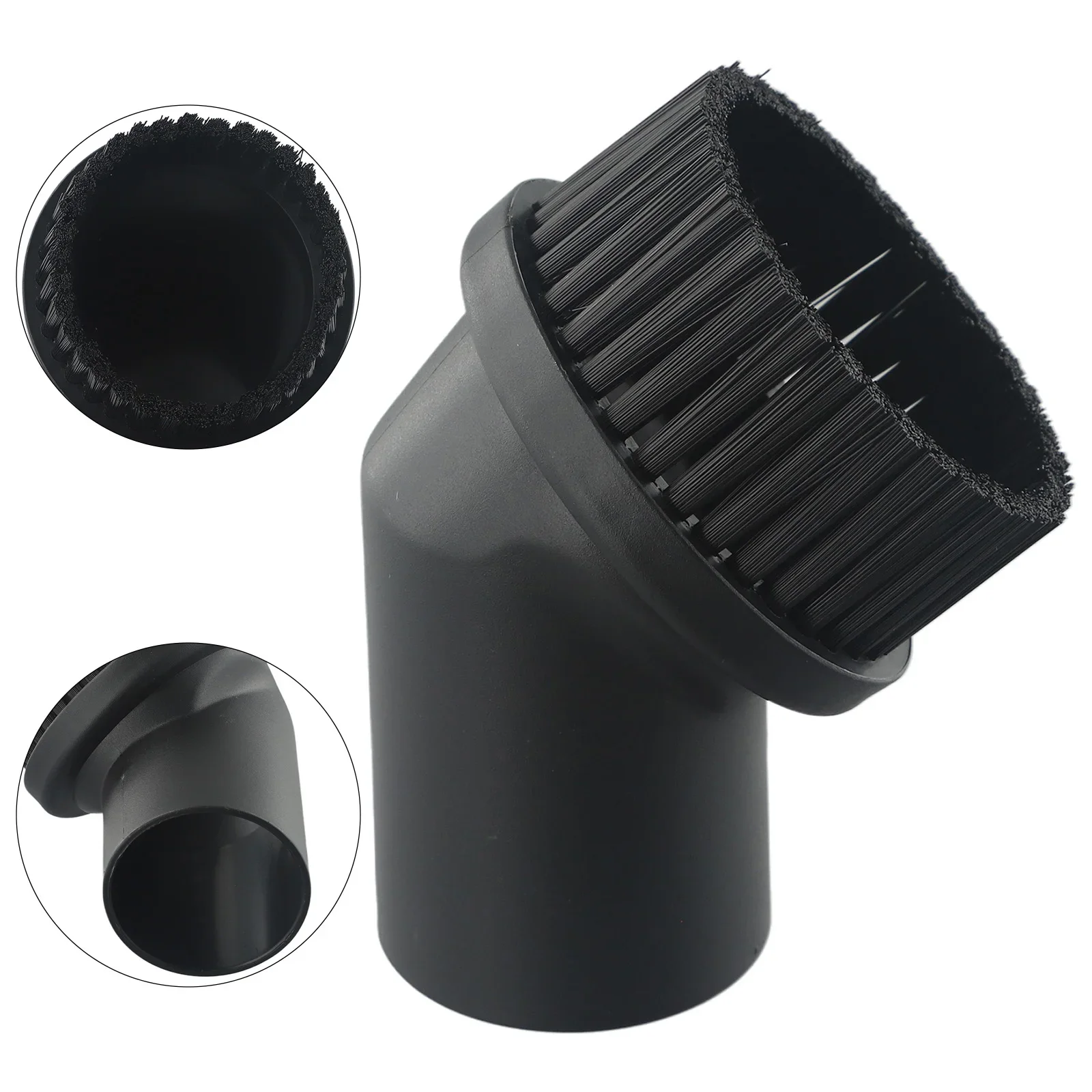 

Inner Diameter 44mm Vacuum Cleaner Brush Head PP Round Brush Tip Brush For Industrial Vacuum Cleaners Sweeper Replacement