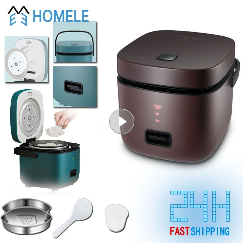 Mini Rice Cooker 1.2L Multifunction Electric Rice Cooker 12 People