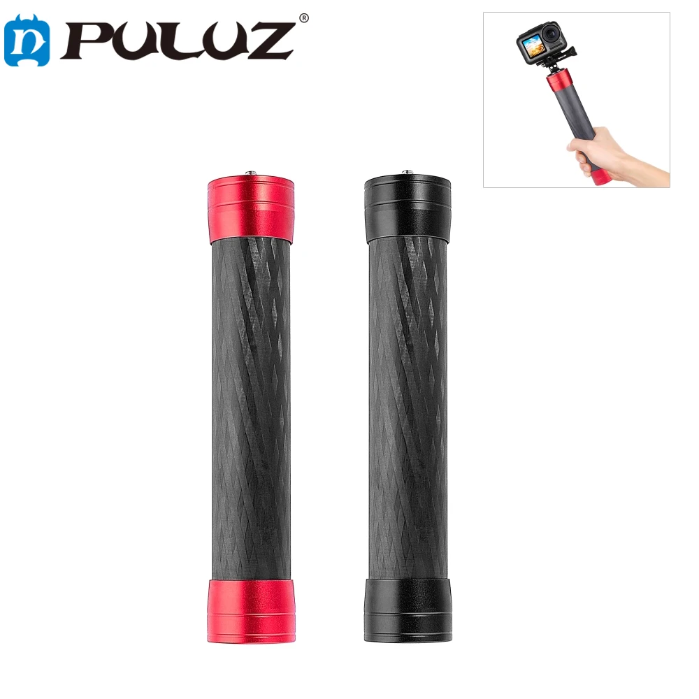 

PULUZ 21 см углеродное волокно удлинитель монопод для DJI / MOZA / Feiyu V2 / Zhiyun G5 Gimbal