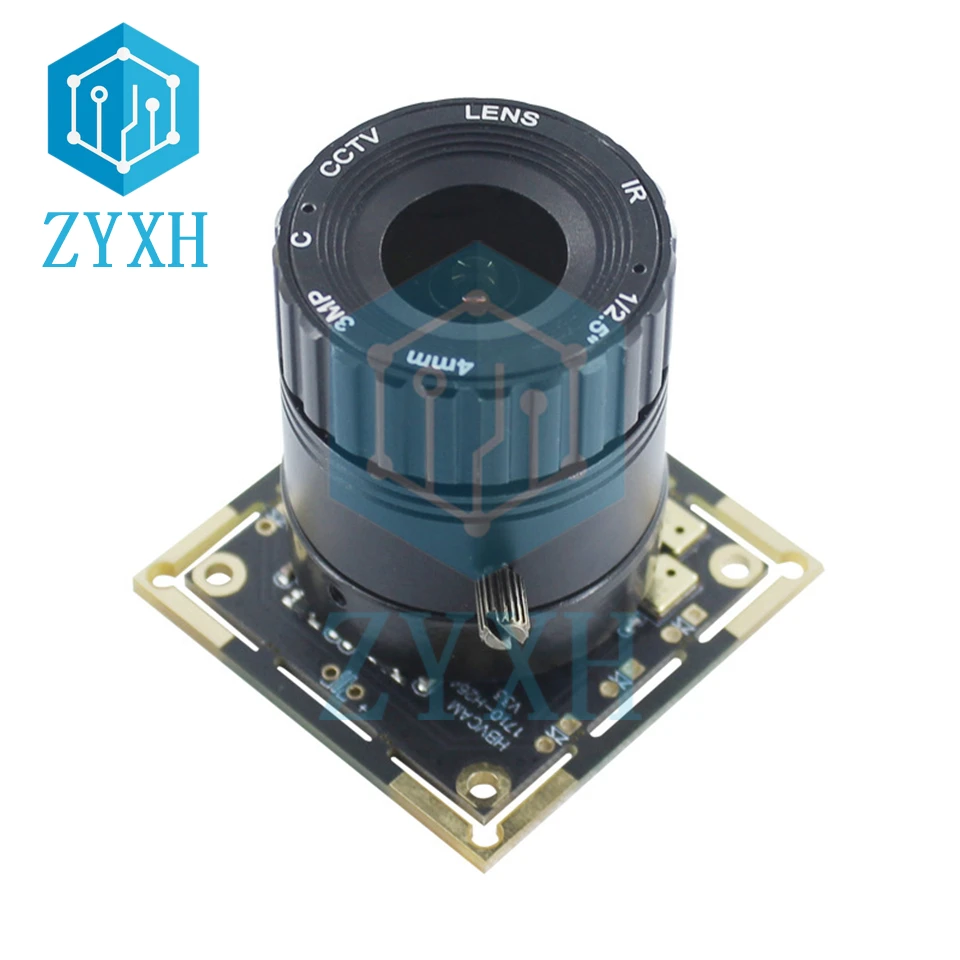 

2 MP 1080P HD AR0330 модуль камеры 73 Diegree 4 мм H.264/YUY2/MJPG ручная фокусировка камера Встроенный микрофон
