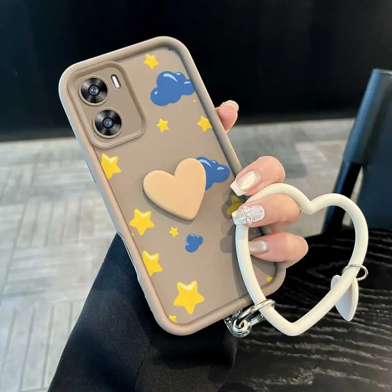 Yellow Star Phone Case Set with Lanyard and Craft Embellishments