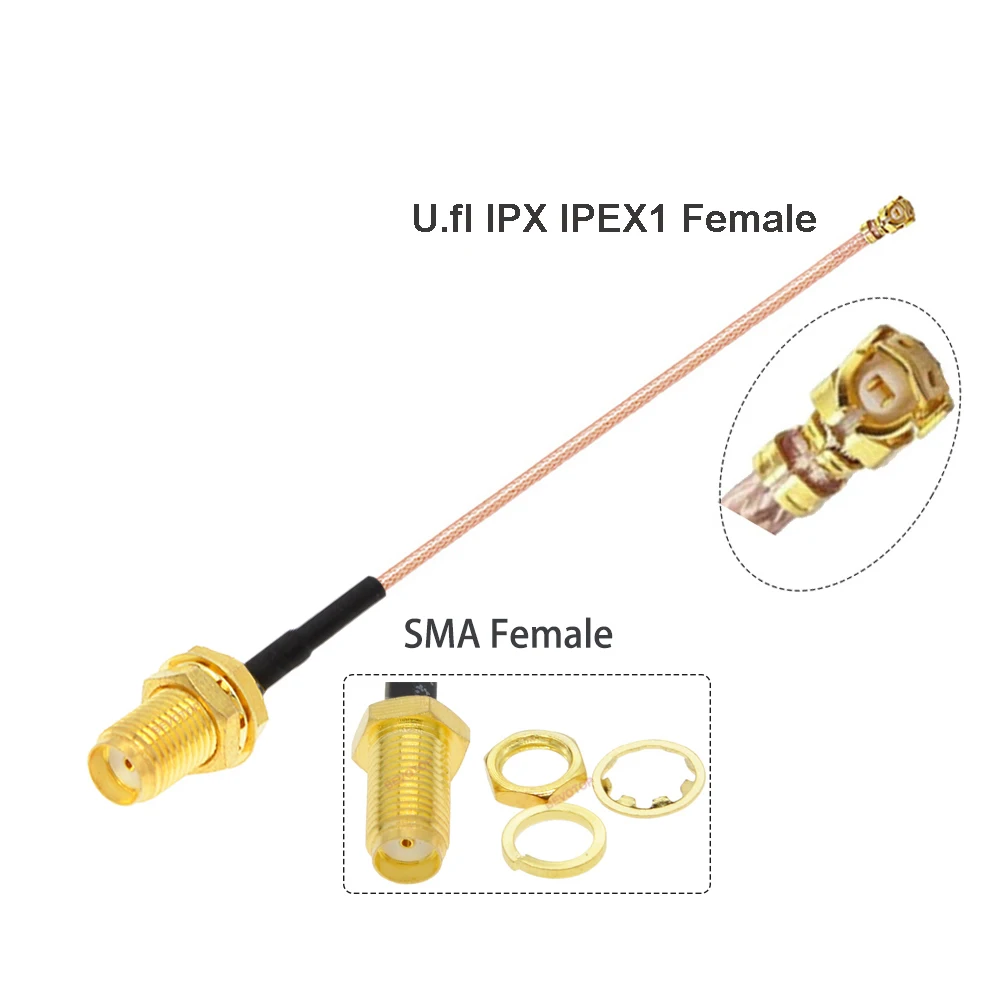 rf coax pigtail antena cabo de extensao 01