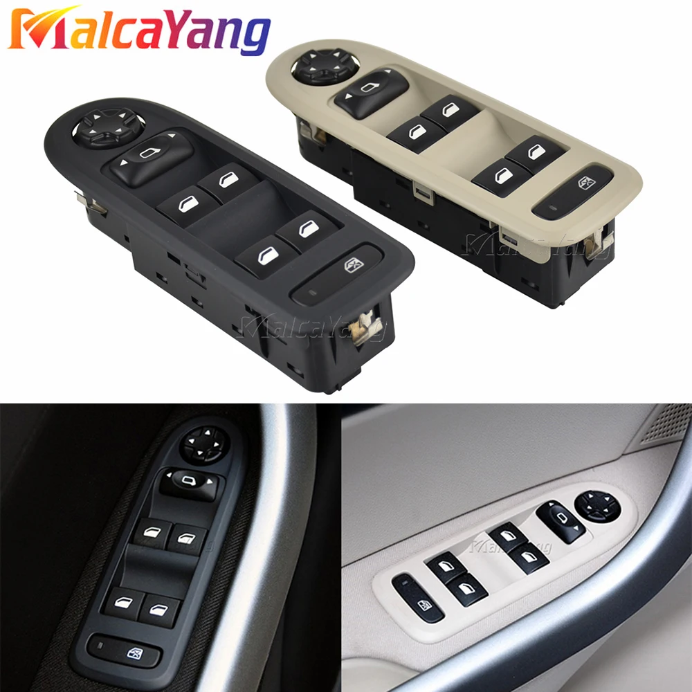

High Quality New Electric Window Switch Button For Peugeot 408 2009 2010 2011 2012 2013 98060866ZE 96666289ZE