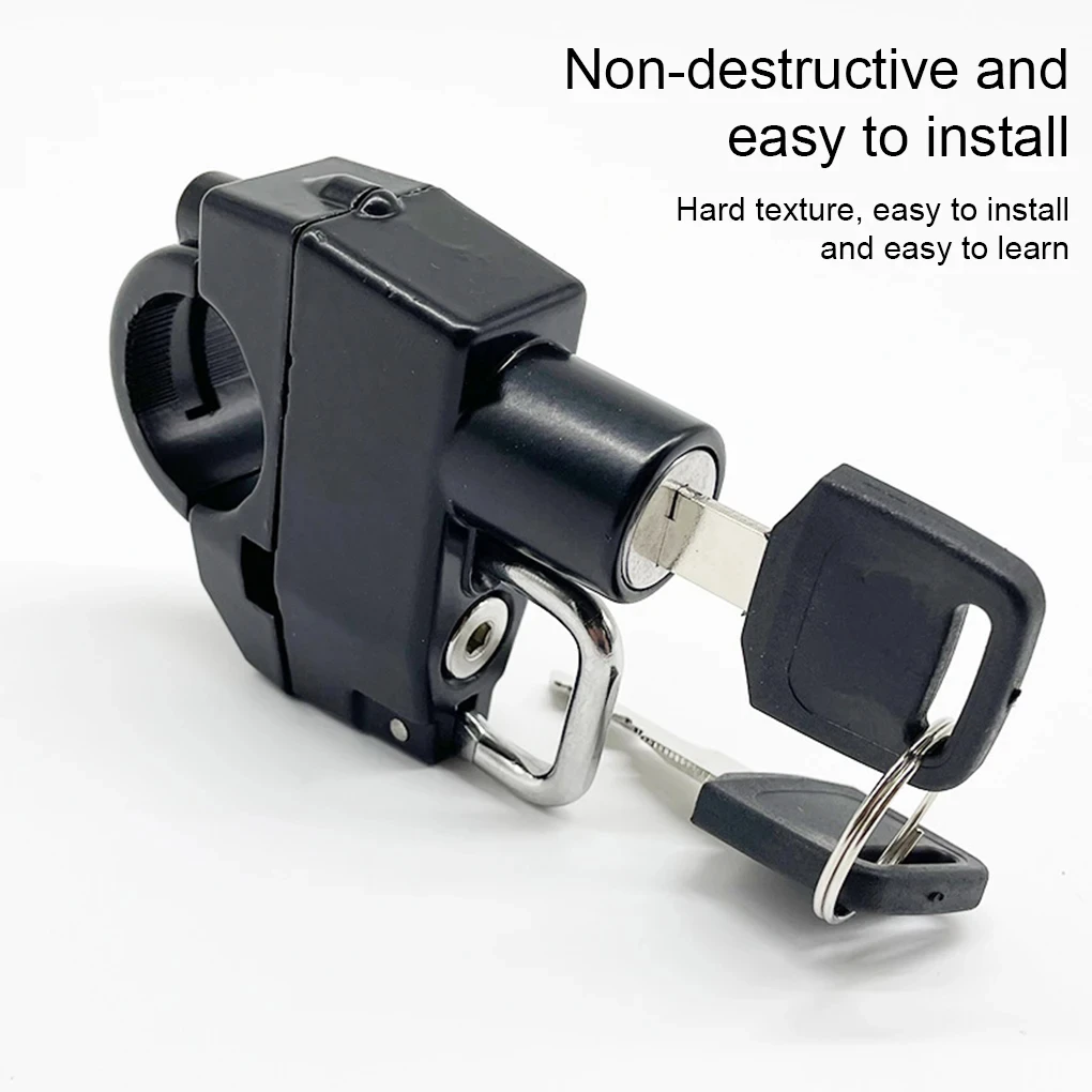 Helmet Lock Anti-theft Locker Locking Device Rustproof Fine Workmanship Compact Size Convenience Motorcycle Supplies BEST SELLERS