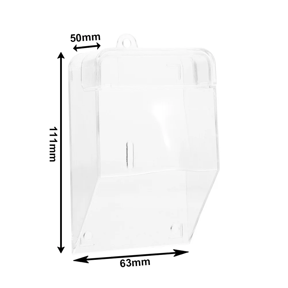 Wireless Doorbell Cover 1 PC 111 * 63 * 52 Mm Doorbell Hassle-Installation Outdoor Waterproof