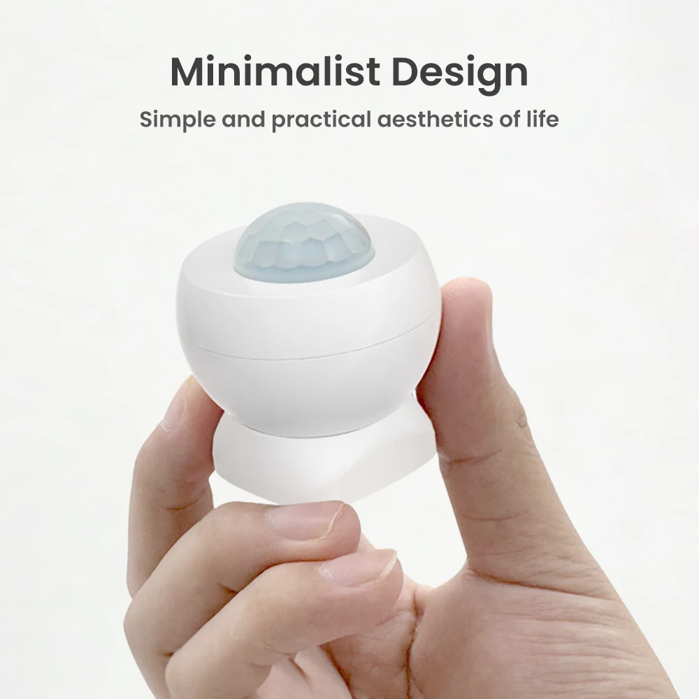 Motion Sensor Human Presence Sensor PIR Motion Sensor PIR Sensor Switch Motion Sensor Switch Infrared Detector Sensor AVATTO Tuya Zigbee Motion Sensor Movement Human Body Infrared Detector Security Alarm Sensor Smart Home Scene Trigger Mini PIR