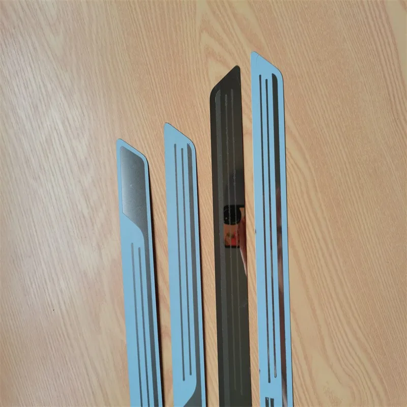 

Автомобильные аксессуары для Volkswagen Golf 7, задняя защитная накладка из нержавеющей стали, автомобильные наклейки