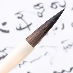 Mouse Whisker Calligraphy Brushes Chinese Calligraphy Freehand Painting Brush Pen Official Script Regular Script Brush Pen