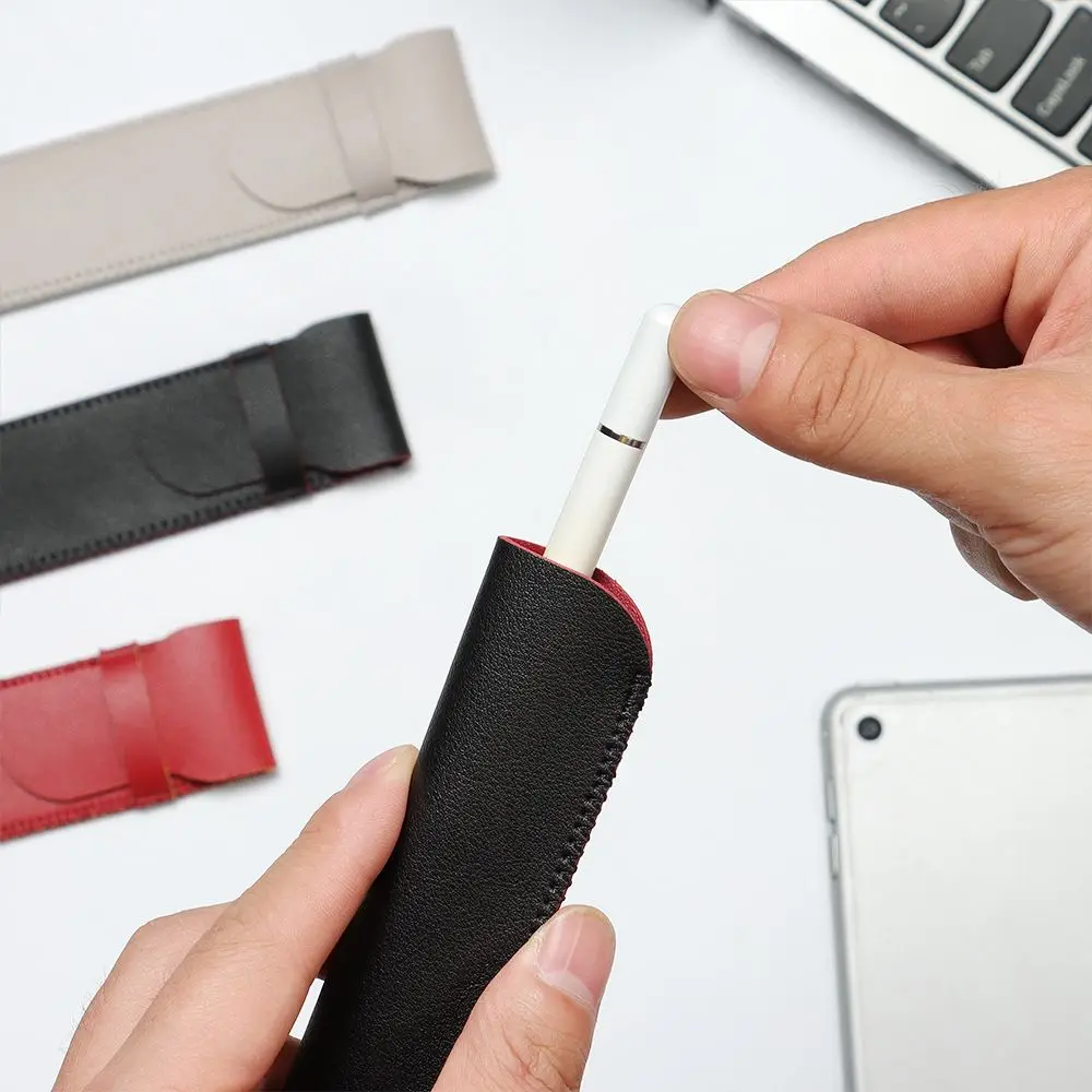 Premium PU Leather Sleeve Pouch Bag for Stylus Pen Protection