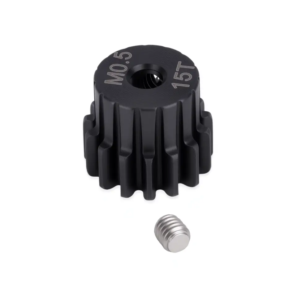 M0.5 2mm Shaft 14T-18T Metal Pinion Gear, for LOSI 1/18 1/24 Micro-B Buggy, RC Car Motor Accessories Part image 6