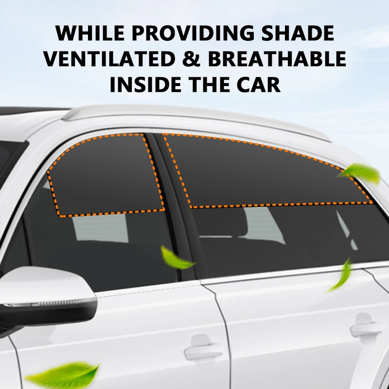 Enhanced Magnetic Car Sunshade Cover with UV Protection and Thicken Middle Paste Design