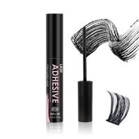 Lash Bond Waterproof 8ML Lash Glue Long Lasting No Irritation Lash Cluster Glue Black DIY Lash Extension for Beginner Eye Makeup 1