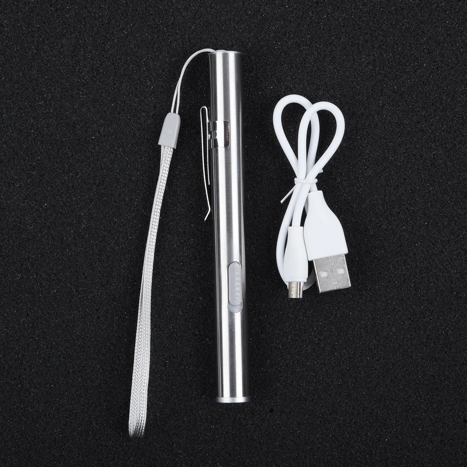 

Медицинская ручка, ручка, зарядка от USB, мини-фонарик для медсестры, светодиодный фонарик, зажим из нержавеющей стали, качественная и профессиональная ручка