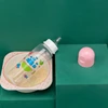 Upgraded 250ml Plastics Baby Bottle Cartoon Pattern Baby Feeding Bottle Suitable for Infant Newborn 7-inch Height 4