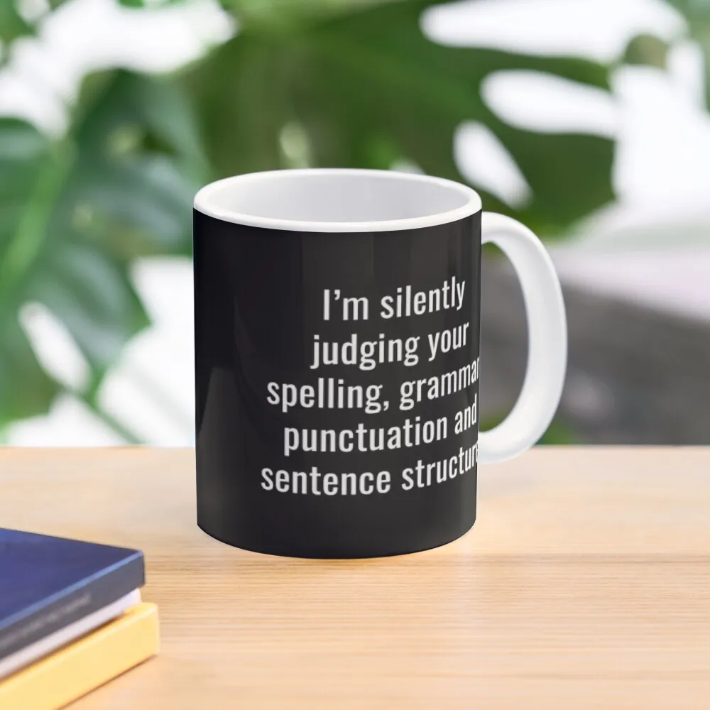 

I'm Silently Judging You Coffee Mug Coffee Cup Ceramic Cute Mug