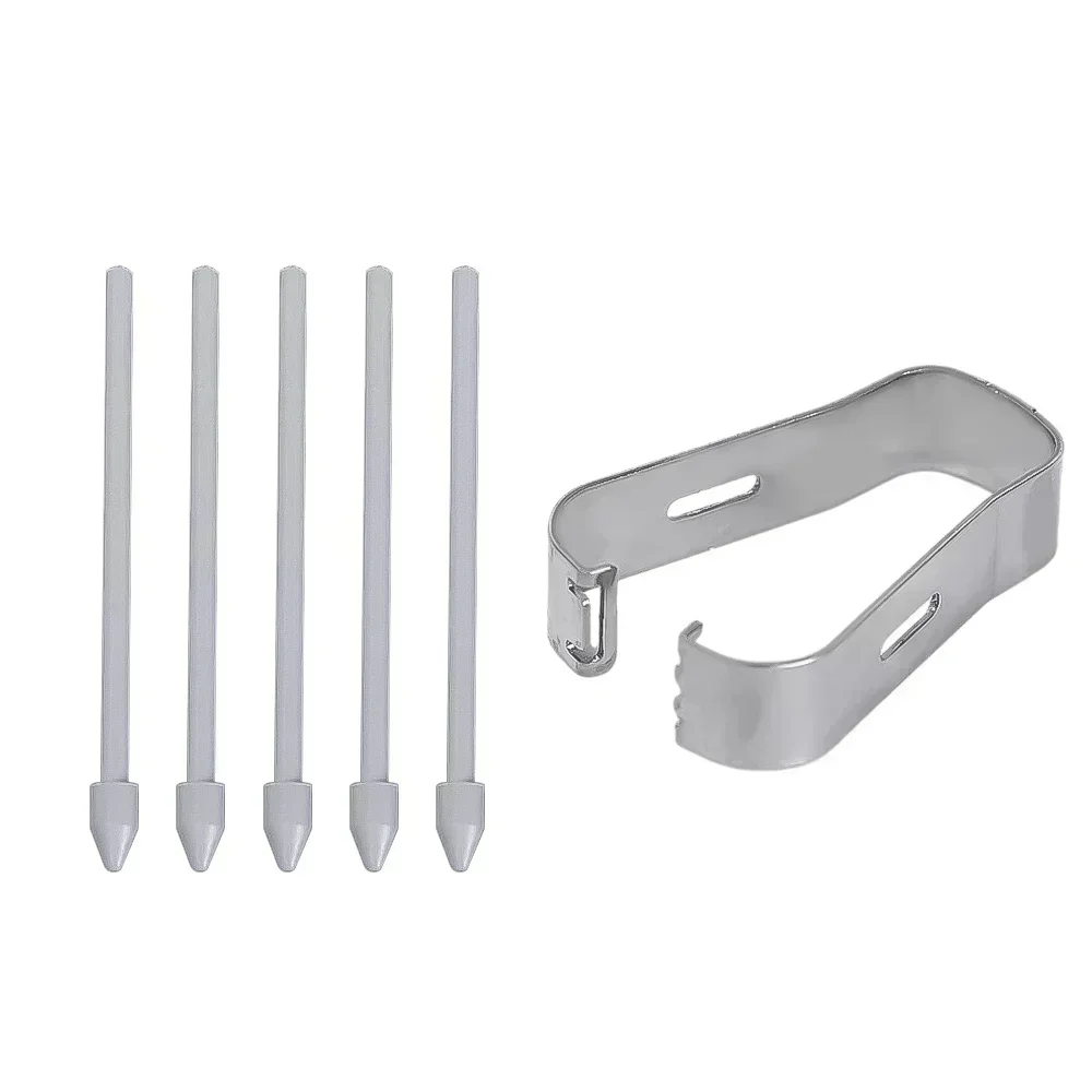 Premium Touch Stylus Replacement Nibs with Clip for Tablets and Smartphones