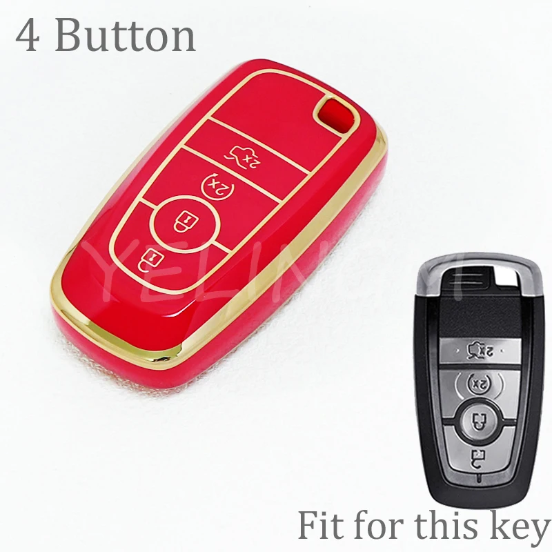 Premium Key Fob Case Cover Bag for Multiple Ford Vehicles