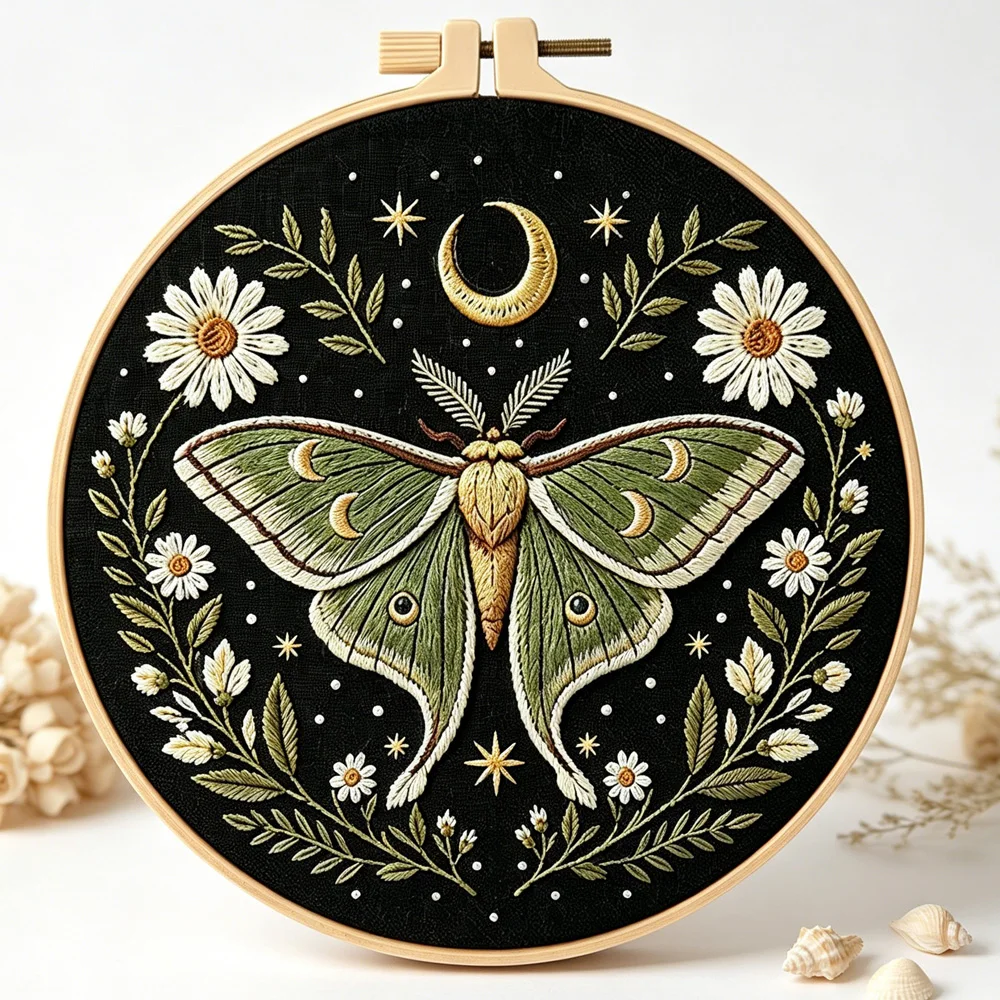 Insect Flower Embroidery Kit 3