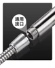 Upgraded 304 Stainless Steel High Pressure Shower Head 3 Modes Large Flow  Sprayer Anti-Fall Shower Faucet Bathroom Accessories 5