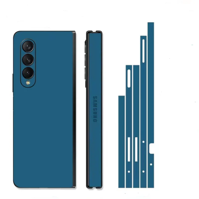 Full Body Protective Film for Samsung Galaxy Z Fold 5 4 3 2 Anti-Scratch Matte Stickers Skin Back Cover for Galaxy Z Fold4 3 2