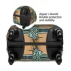Custom A Pond Full Of Capybara Luggage Cover Cute Suitcase Protector Covers Suit For 18-32 inch 3