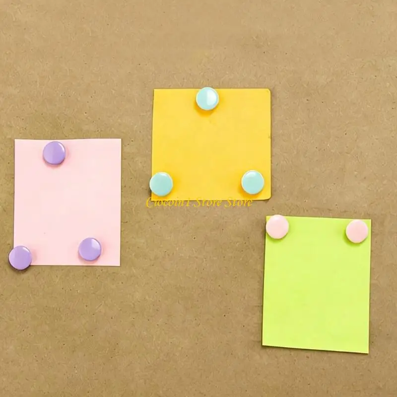 A3PC 지도 푸시 핀 팩 핀 보드 압정용 둥근 모양 그리기 지도 핀