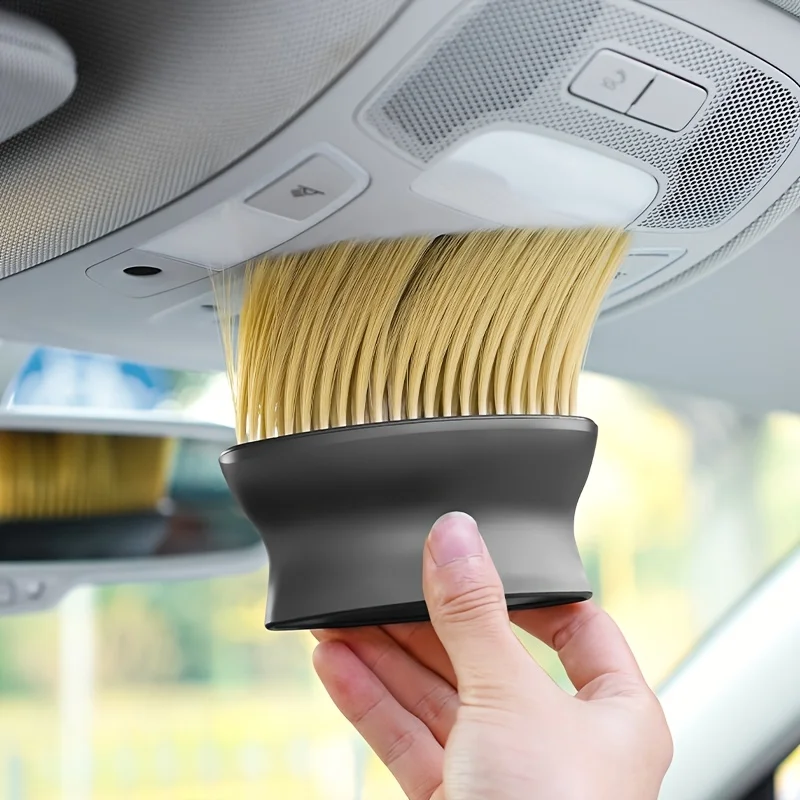 Car Four Seasons General Model Brush Instrument Board Outlet Outlet Body Interior Decoration Dust Brush Clean Hair Brush 5