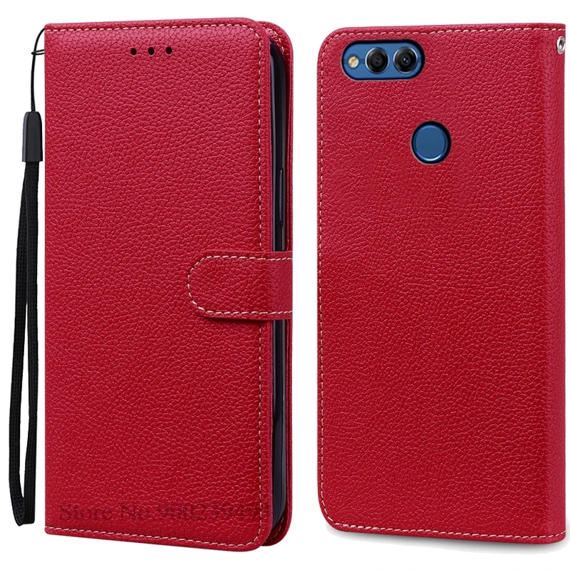 Leather Flip Wallet Case