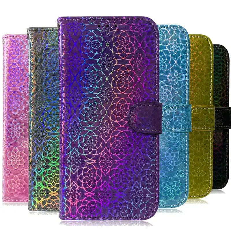 Bling Shiny Flip Wallet Case Cover