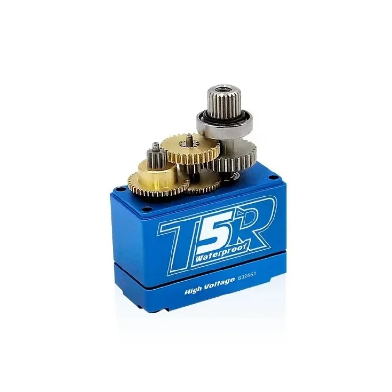 POWER HD TR5 Mini Servo étanche pour TRAXXAS 14303 RC comparé à une pièce de monnaie pour échelle.
