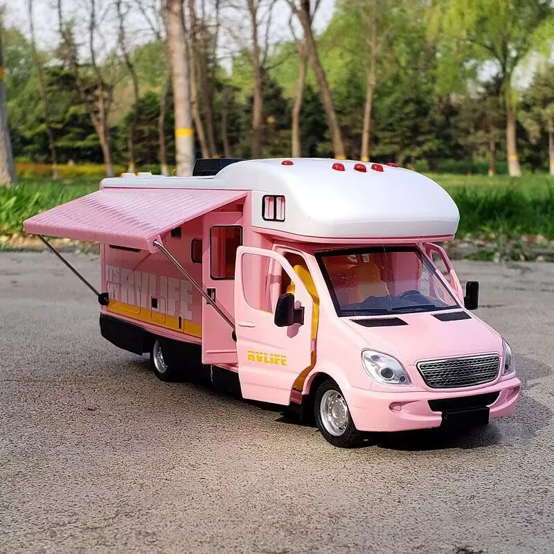1:28 ダイキャスト高級 RV レクリエーション車両車モデル金属