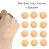 100pcs/set Mini Round Band Aid Skin Color Wound Dressing Plaster  Patch Breathable Waterproof Adhesive Bandages Tape 6