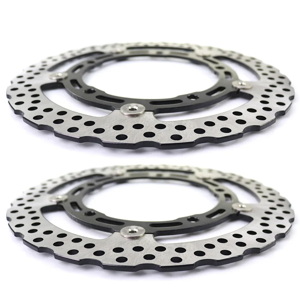Front Brake Disc Rotors For Kawasaki Ninja ZX6R, ZX6RR, ER-6F, ER