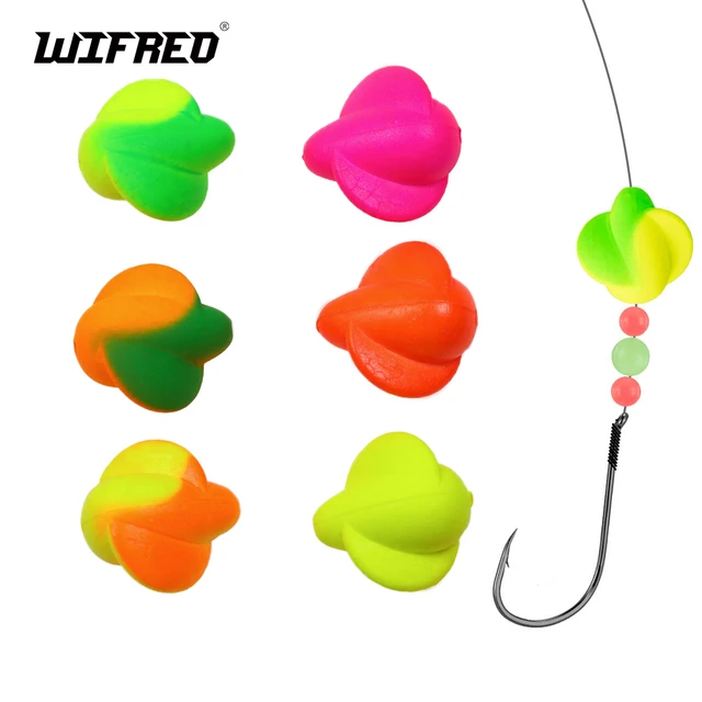 Wifreo 20pcs Fishing Foam Float Fishing Bobber Buoys Walleye Spin