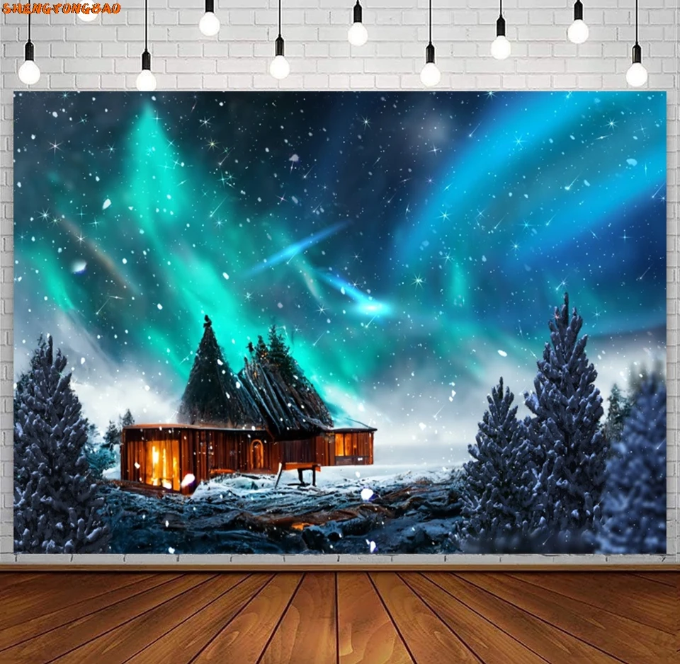 Toile de fond de photographie de forêt d'hiver, fond de paysage de paysage,  flocon de neige, arbre de montagne, pays des merveilles, arrière-plan de  portrait d'enfants, accessoires de studio photo - AliExpress, image size:960x938