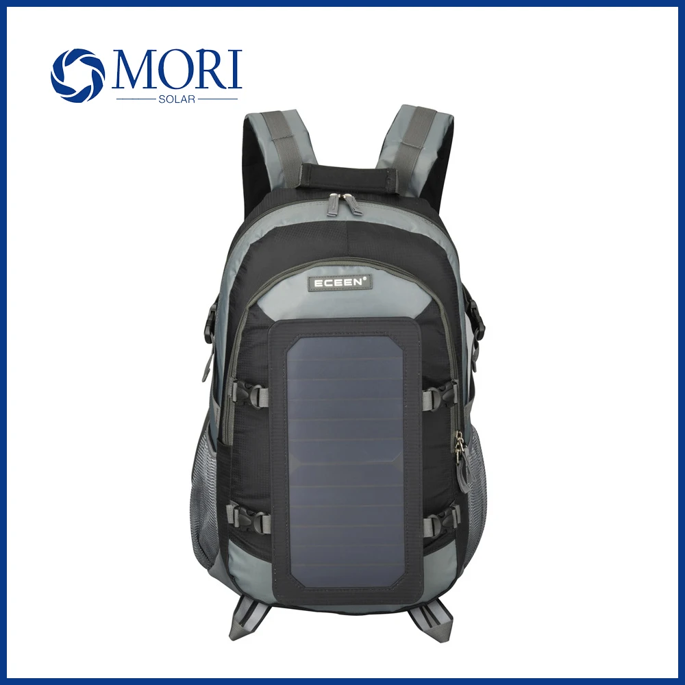 Caricabatterie Per Zaino Con Pannello Solare Ad Alta Efficienza Sunpower Da 6.5W Per Telefoni Cellulari E Power Bank Per Viaggi Escursionismo Borsa Pe