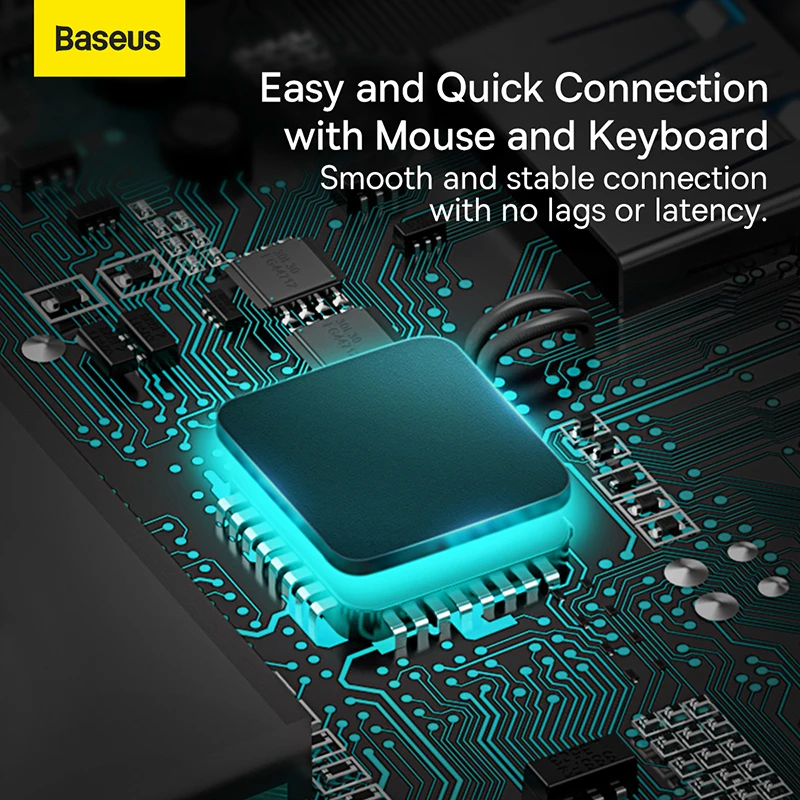 tipo c para Hub Usb 3.0 Divisor Compatível com Hdmi pd 100w Dock Station para Macbook Pro Air m1 Portas em Hub Baseus4k - Imagem 4