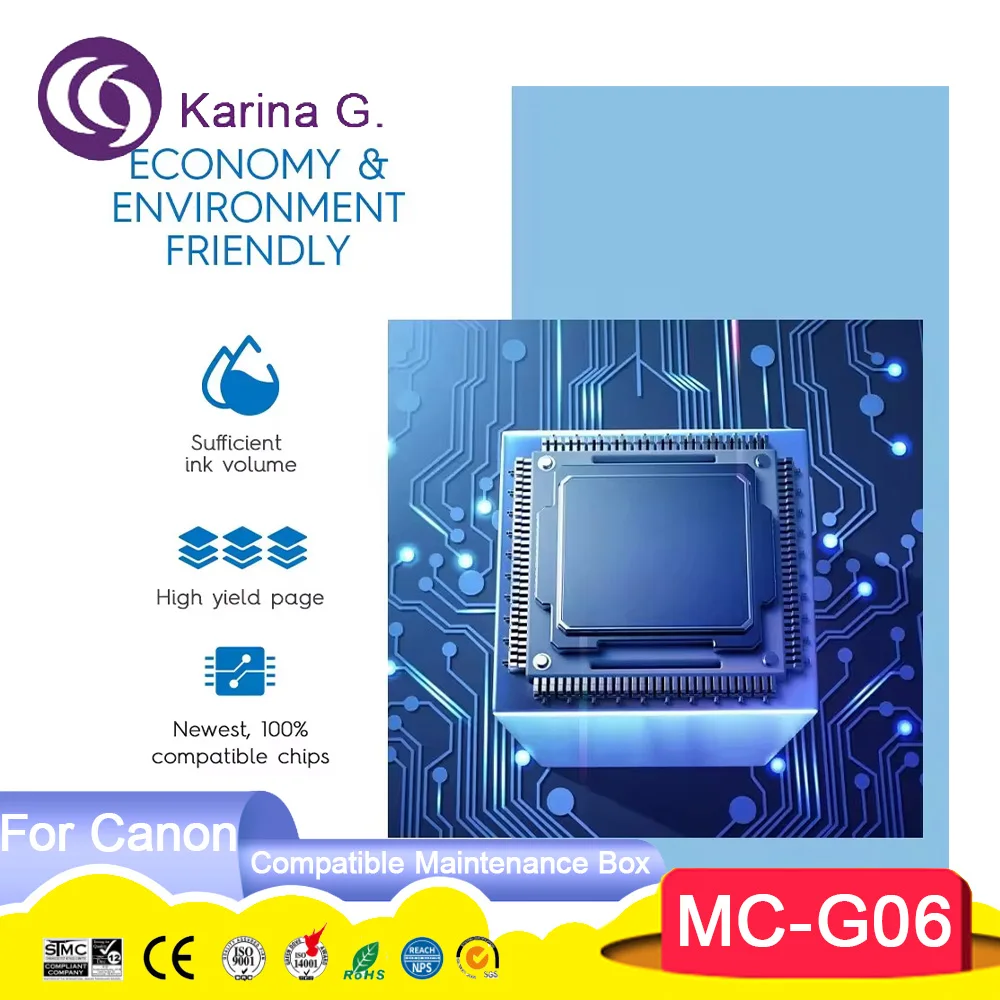 MC-G06 Ink Maintenance Box MC G06 Suit for PIXMA TS7680i TS7780i TS770aTS7720