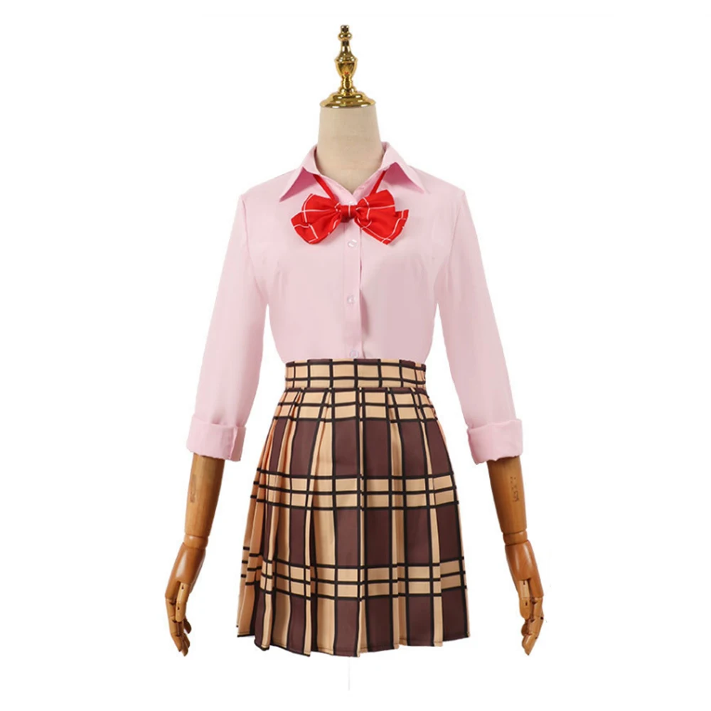 Citrus-Inspired Yuzu Aihara School Uniform Cosplay Costume for Women