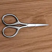 Perfeclan Stainless Steel Beard Mustache Trimming Cutting Styling Scissors Makeup Tools 1