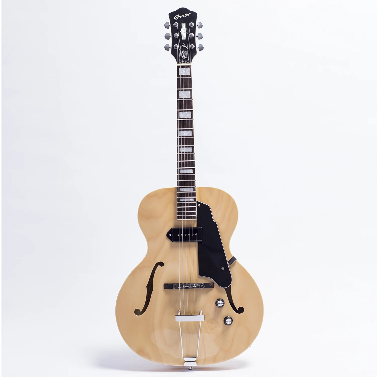 Affordable Grote High Quality P90 Pickup Archtop Guitar Jazz