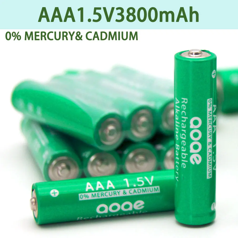 

AAA 1.5 V 4-20PCS AAA 3800 Mach Rechargeable Battery 3800 Mach Charging New Alcalinas Aoae +1 4-cell Battery Charger