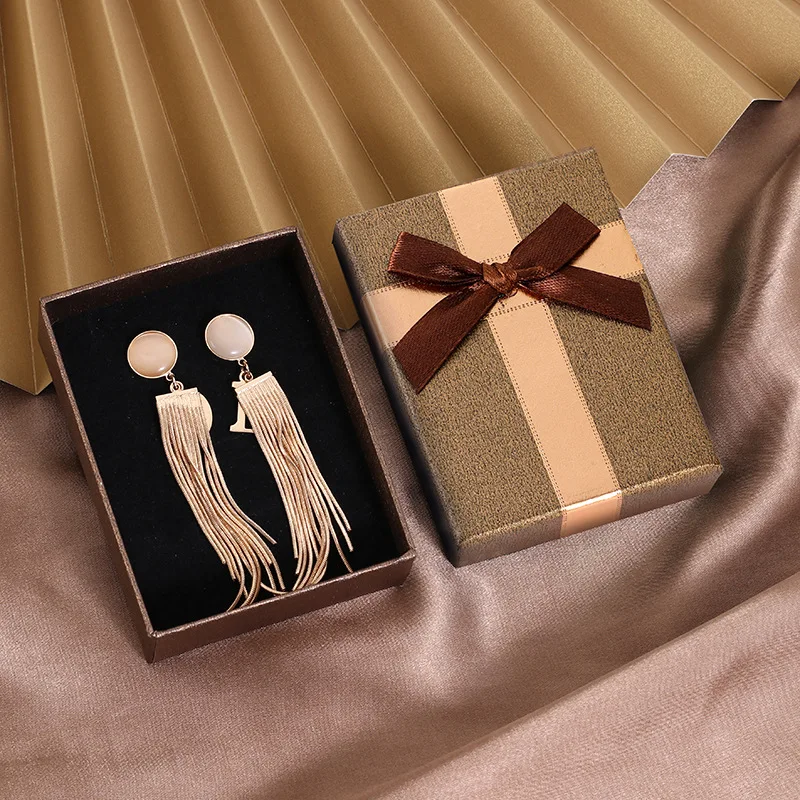 LETURE 6 Pieces Velvet Jewelry Gift Boxes For Necklace Pendant Bracelet Ring Earring, Jewelry Storage Display Case For Christmas Wedding Engagement...