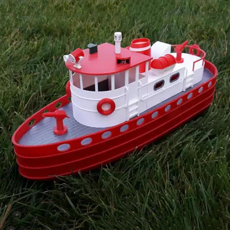 Barco RC 32cm Pulverizador de Água - Modelo de Impressão 3D de